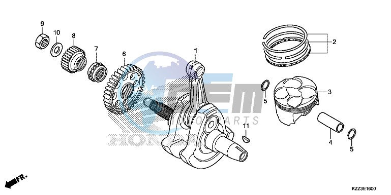 CRANKSHAFT/PISTON