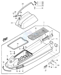 JS 440 A [JS440] (A1-A2) [JS440] drawing HULL_ENGINE HOOD -- JS550-A1_A2- -