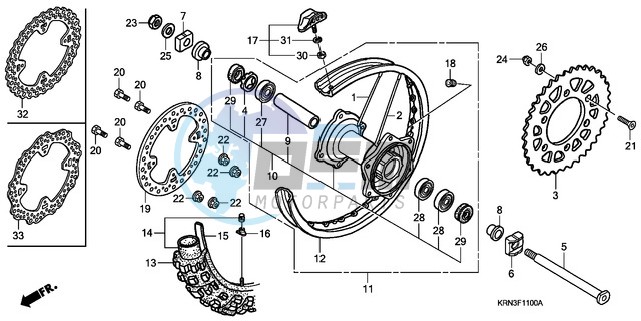 REAR WHEEL