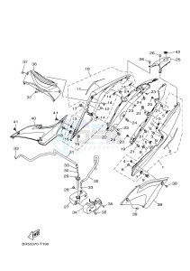 YZF-R3 YZF-R3A 321 R3 (BR53) drawing SIDE COVER