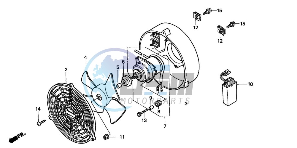 COOLING FAN KIT