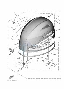 F90D drawing FAIRING-UPPER