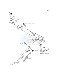 VULCAN 900 CUSTOM VN900CFFA GB XX (EU ME A(FRICA) drawing Stand(s)