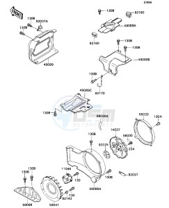 KAF 540 D [MULE 2020] (D1) [MULE 2020] drawing ENGINE SHROUD