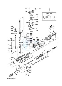 40VMHOL drawing LOWER-CASING-x-DRIVE-1