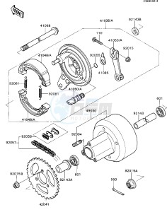 KD 80 N [KD80] (N1-N3) [KD80] drawing REAR HUB