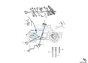 YH WHY 50 drawing WIRING HARNESS