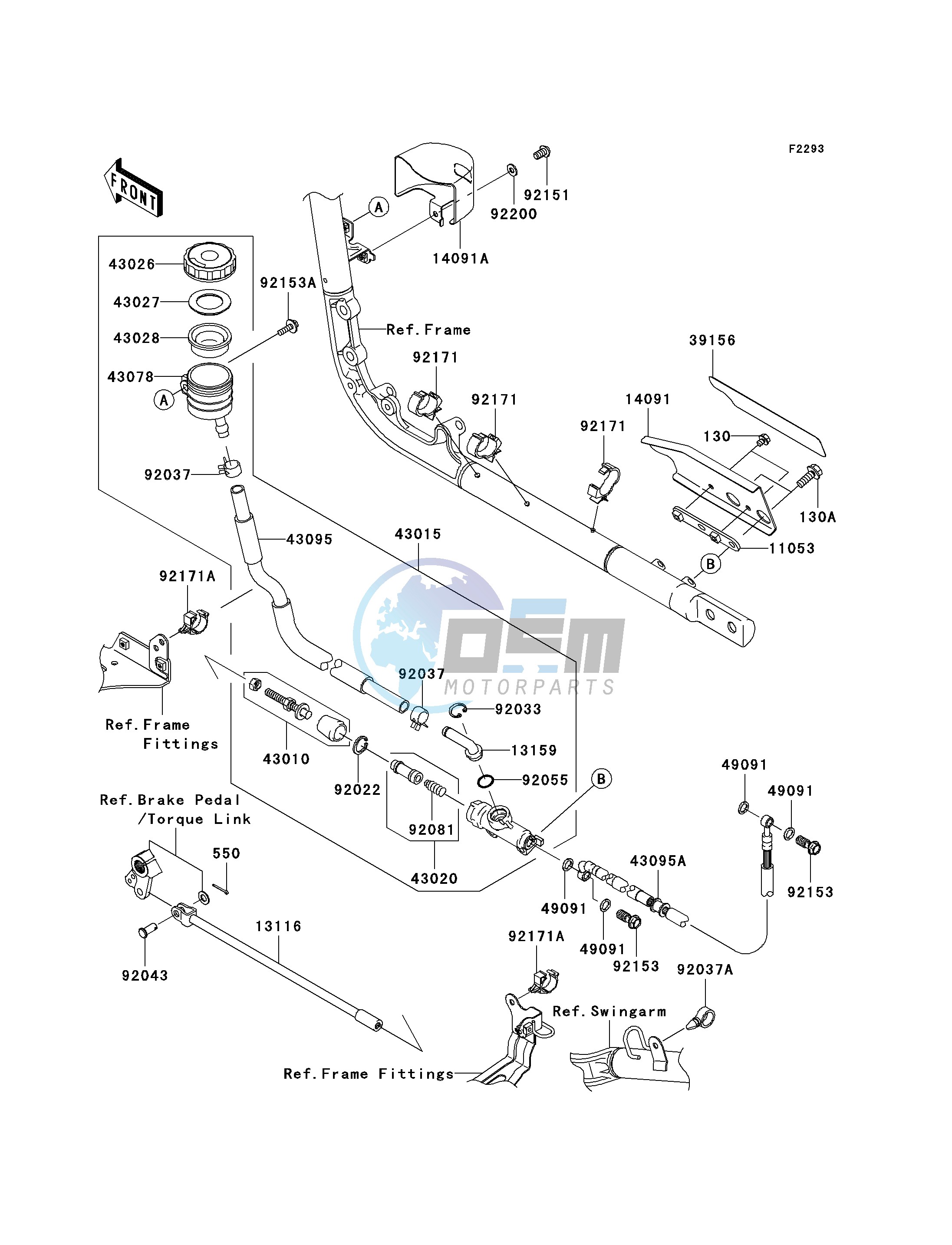 REAR MASTER CYLINDER