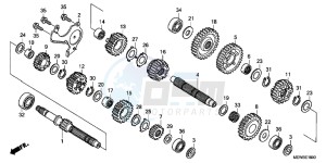 NT700VAB drawing TRANSMISSION