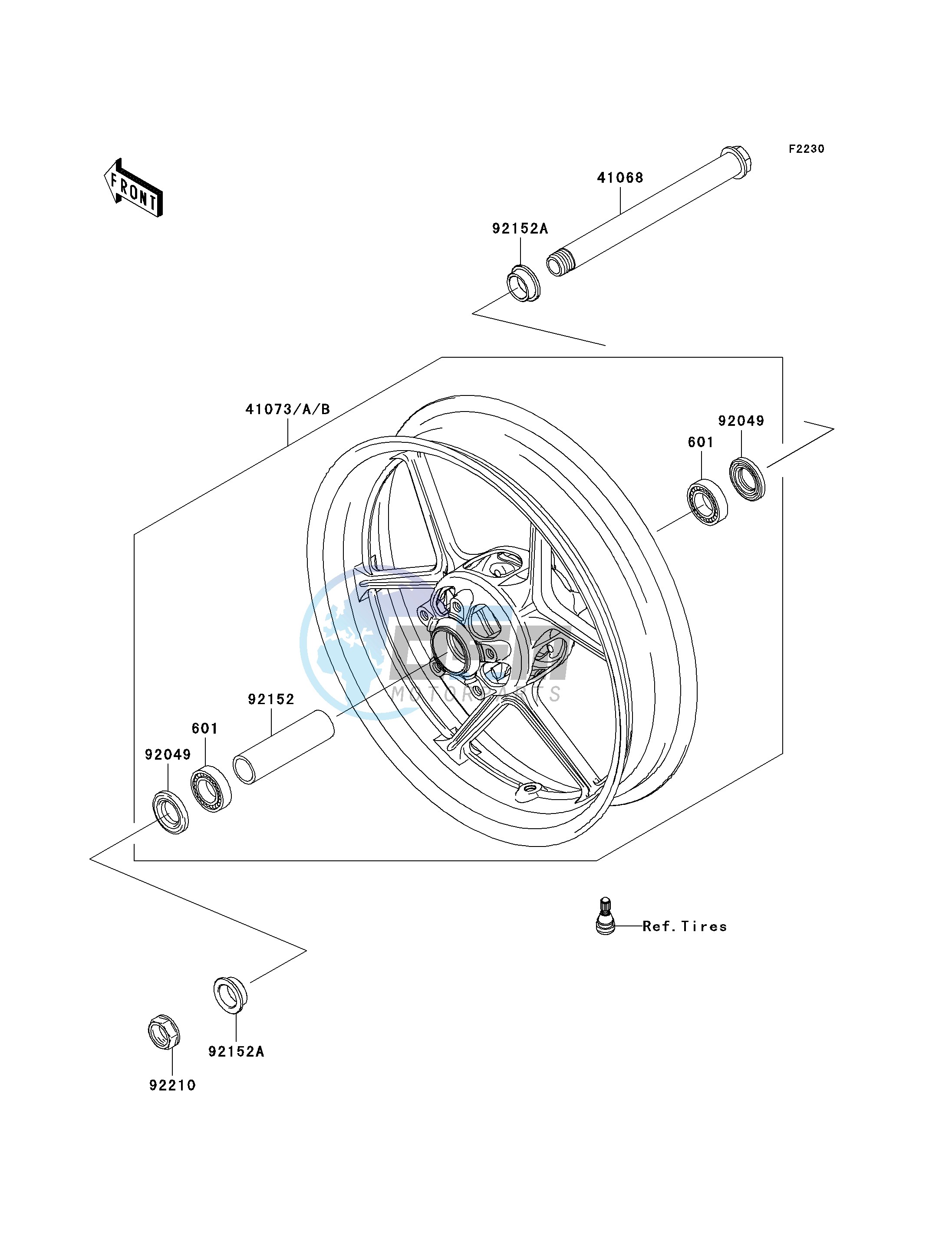 FRONT WHEEL