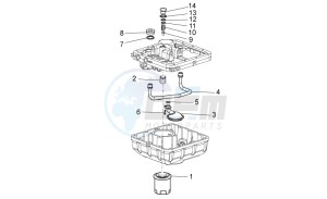 Stelvio 1200 - NTX - ABS 1200 drawing Oil filters