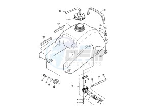 YFM X WARRIOR 350 drawing FUEL TANK