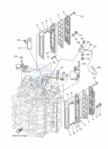 F200CETX drawing CYLINDER-AND-CRANKCASE-3