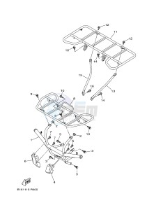 YFM700FWBD YFM70KPSH KODIAK 700 EPS SPECIAL EDITION (B328) drawing GUARD