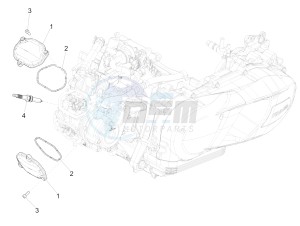 MEDLEY 150 4T IE ABS E3 2020 (APAC) drawing Cylinder head cover