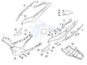 Nexus 250 e3 drawing Side cover - Spoiler