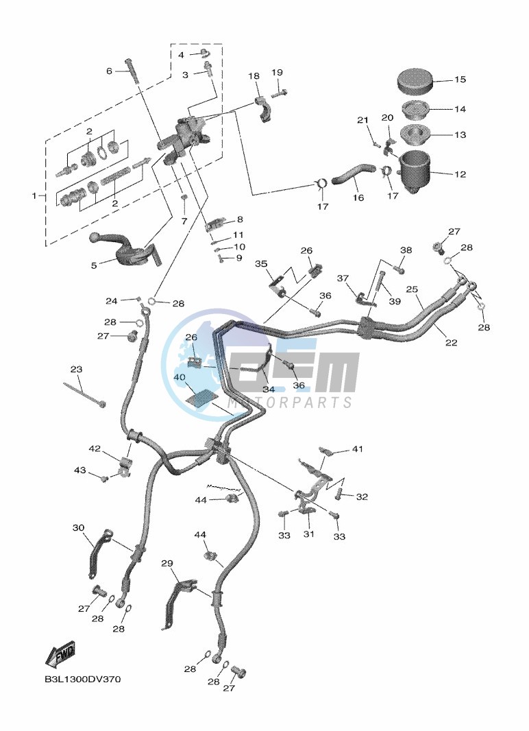 FRONT MASTER CYLINDER