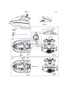 JET_SKI_ULTRA_LX JT1500KDF EU drawing Labels