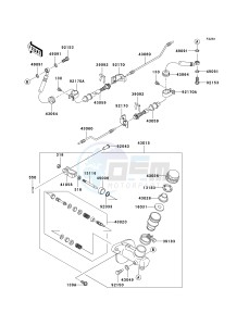 KAF 620 M [MULE 4010 4X4] (M9F) MAF drawing MASTER CYLINDER