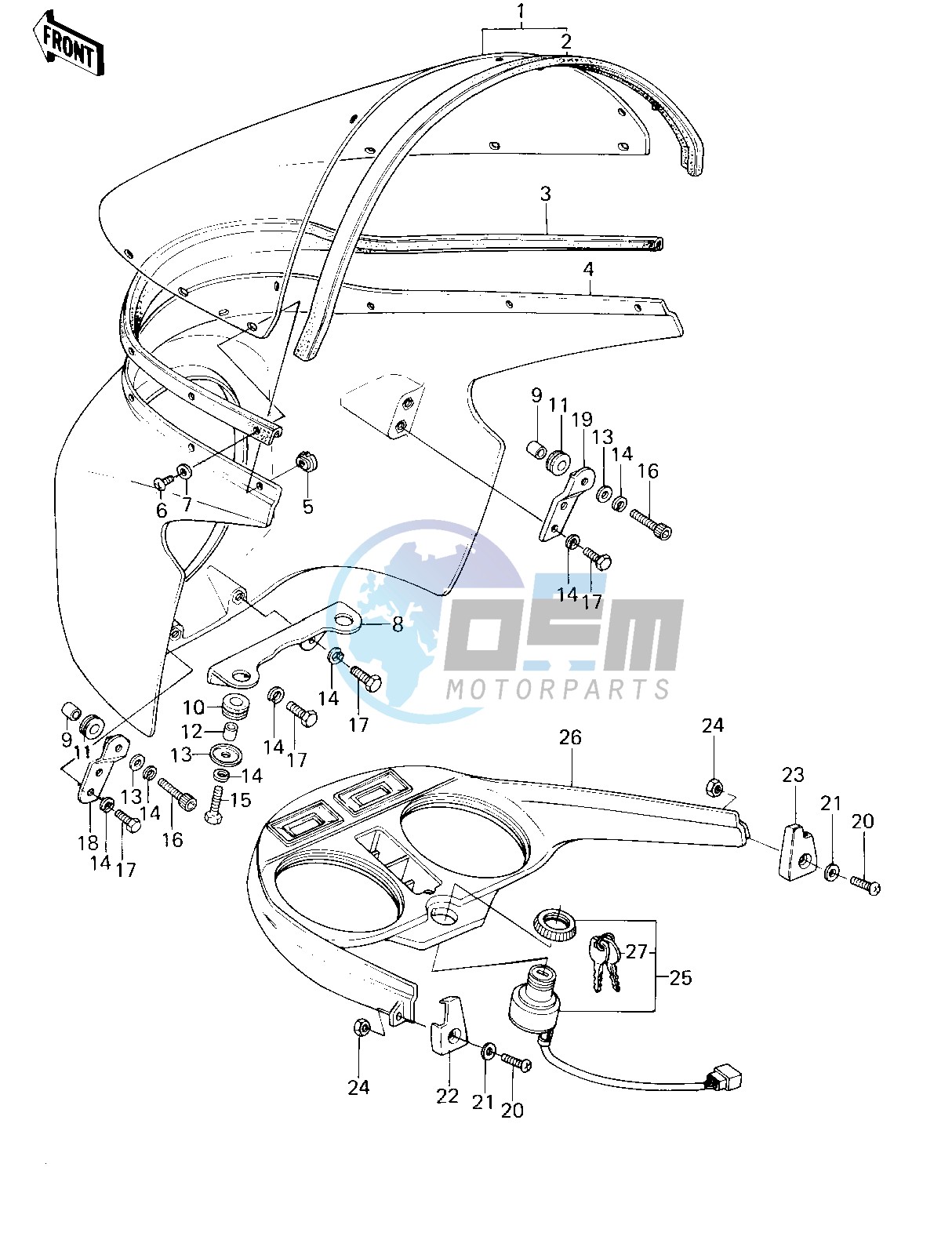 FAIRING_IGNITION SWITCH -- 78 D1- -