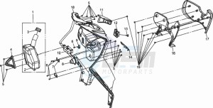 CITYCOM 300 EFI drawing COWLING / SPARE TANK