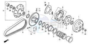 NSS250 drawing DRIVEN FACE