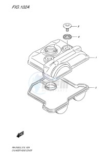 RM-Z450 EU drawing CYLINDER HEAD COVER