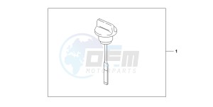 VT600C drawing CHRM OIL VAP KIT