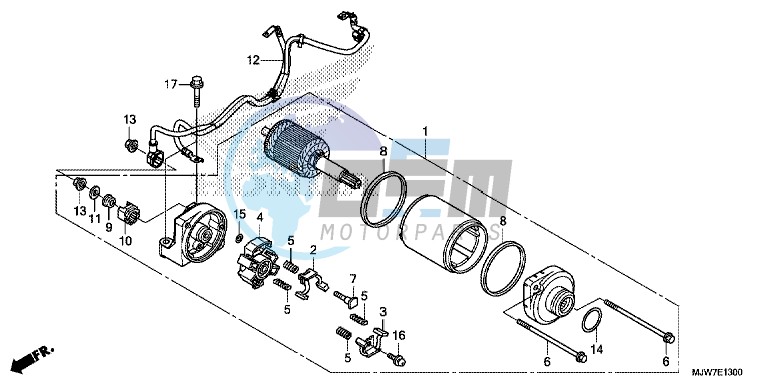 STARTER MOTOR