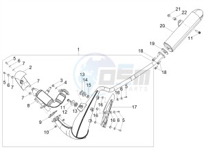 SMT 50 E4 DRIFTING (EMEA) drawing Exhaust pipe