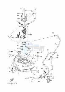 MWS125-C TRICITY 125 (BCS1) drawing FUEL TANK