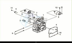 JOYMAX-Z+ 300 (LW30W2Z1-EU) (M2) drawing R. CRANK CASE