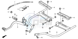 TRX350TM FOURTRAX 350 drawing STEP (TRX350TE/FE)