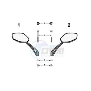 FIGHT 3 E A 4T drawing MIRRORS