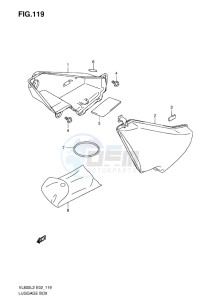 VL800 INTRUDER EU drawing LUGGAGE BOX