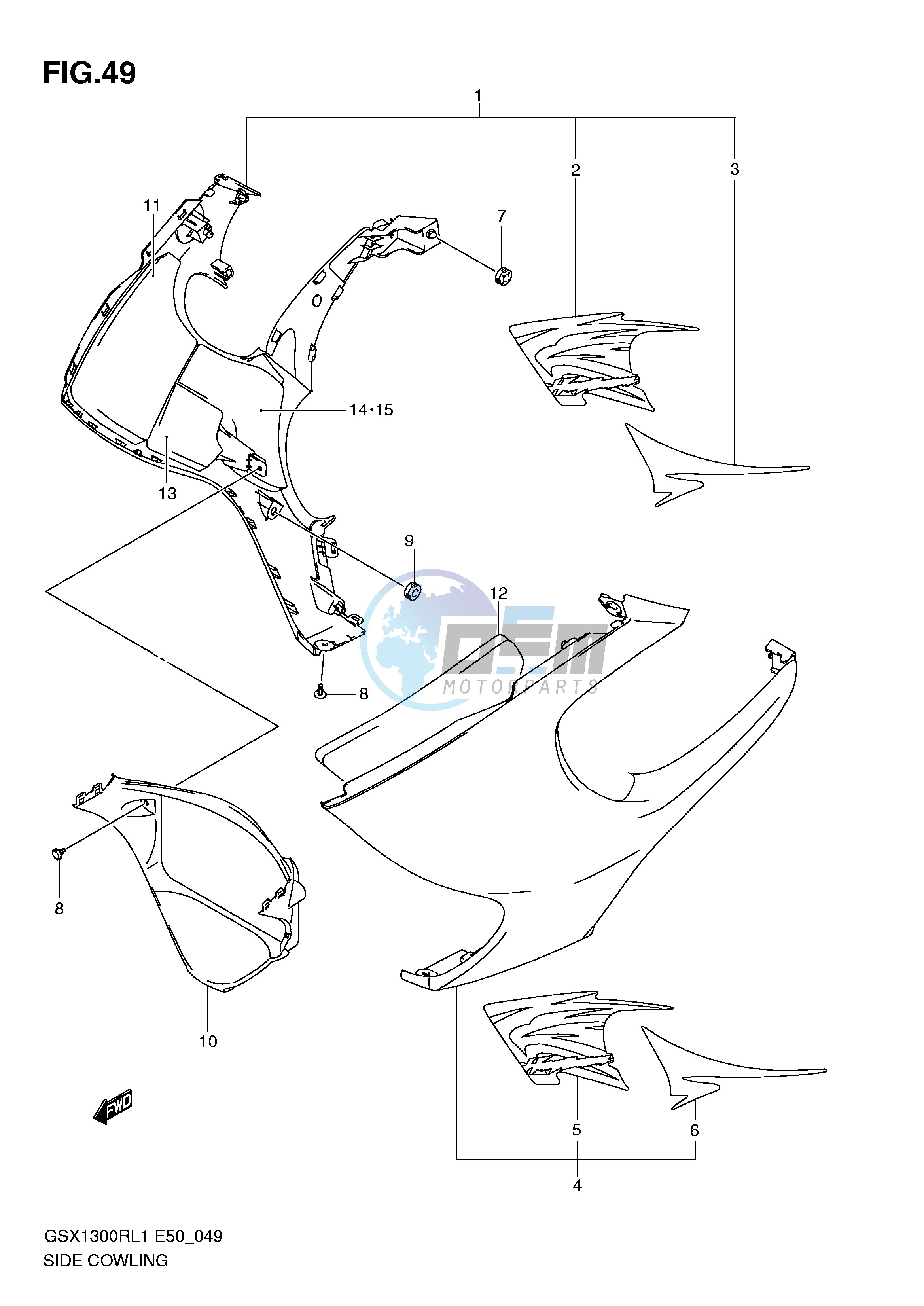 SIDE COWLING