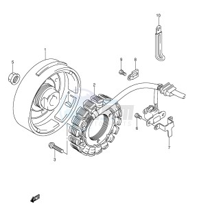 LT-F400 (E24) drawing MAGNETO