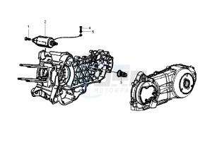 Fly 125 drawing Starting motor