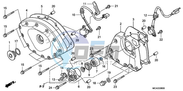 FRONT COVER/TRANSMISSION COVER