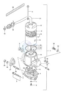 DT 140 drawing Power Unit (1986 to 1989)