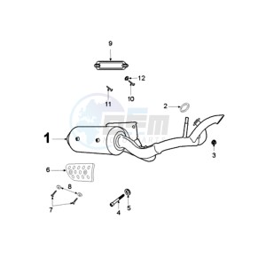 LUDIX 10 OR SNAKE drawing EXHAUST