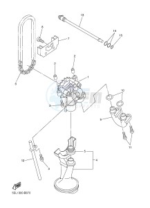 XJ6NA 600 XJ6-N (NAKED, ABS) (36B9 36BA) drawing OIL PUMP