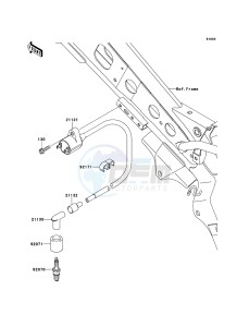 KLX110 KLX110CBF EU drawing Ignition System