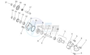 SXV 450-550 Street Legal drawing Oil pump