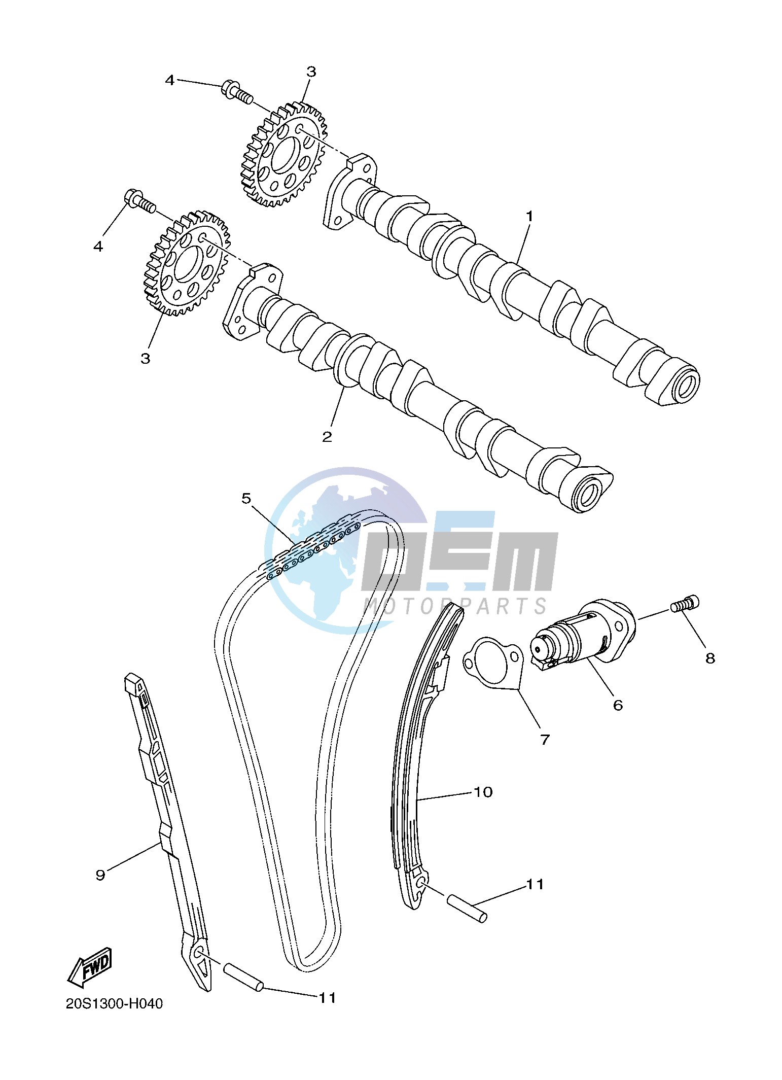 CAMSHAFT & CHAIN