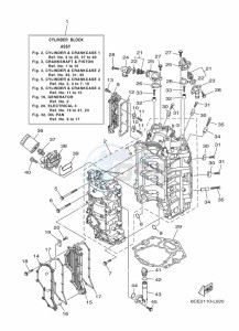 F250DETU drawing CYLINDER--CRANKCASE-1