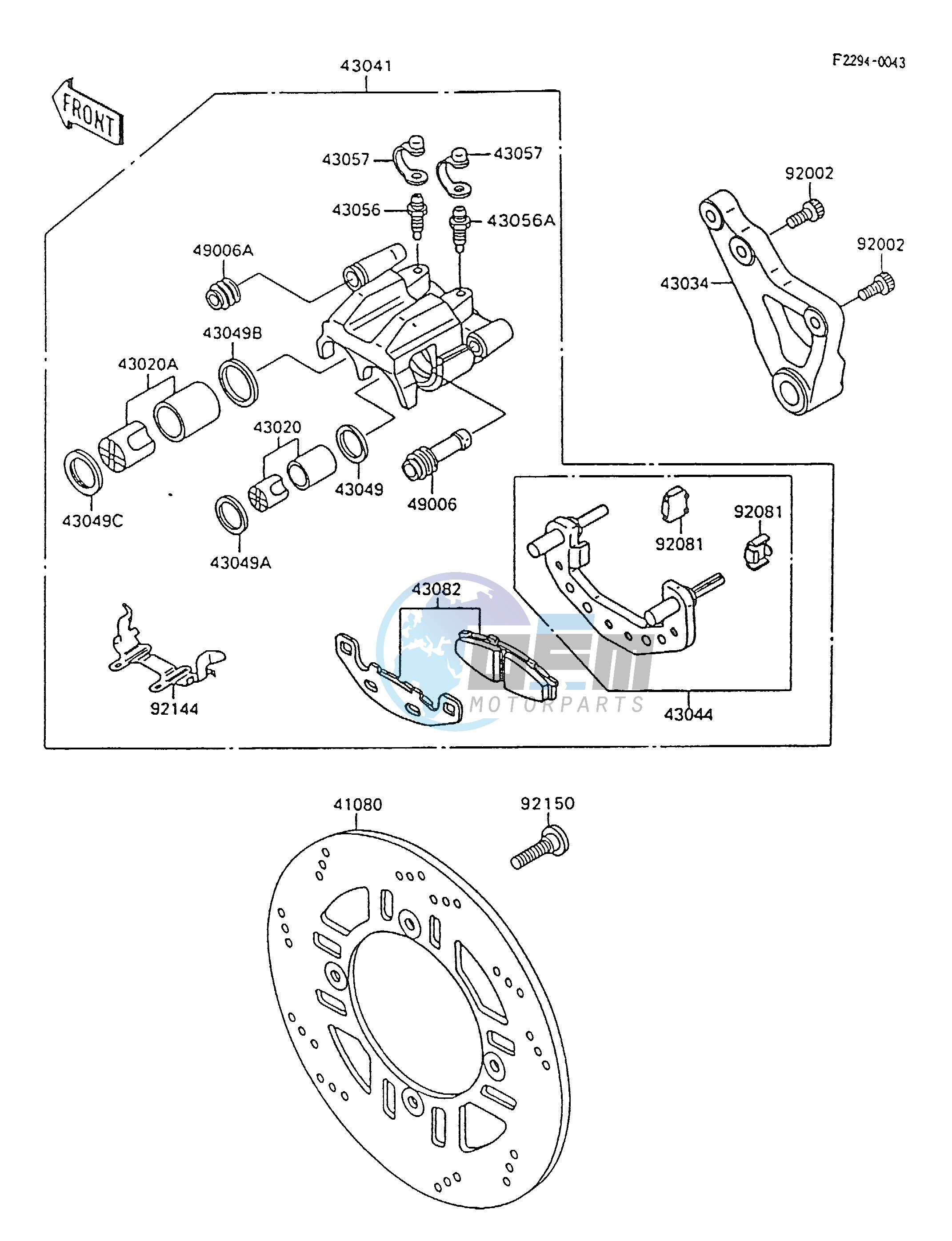 REAR BRAKE