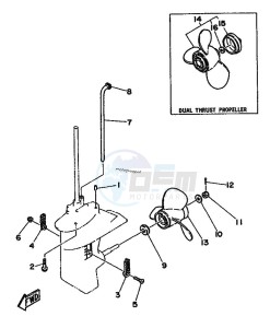 8C drawing PROPELLER-HOUSING-AND-TRANSMISSION-2