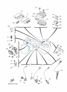 YZF320-A YZF-R3 (B7P6) drawing ELECTRICAL 2