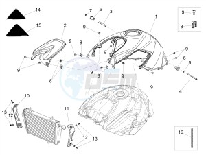 SHIVER 900 E4 ABS NAVI (NAFTA) drawing Tank cover